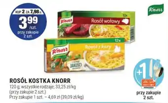 Stokrotka ROSÓŁ KOSTKA KNORR 120 g oferta