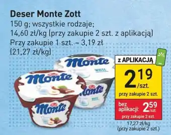 Stokrotka Deser Monte Zott 150 g oferta