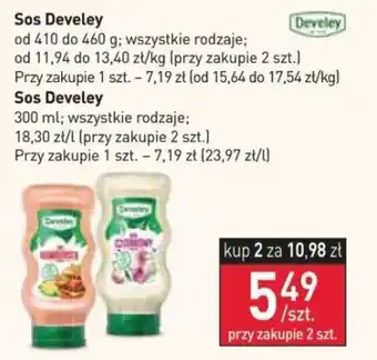 Stokrotka Sos Develey 410-460 g / 300 ml oferta