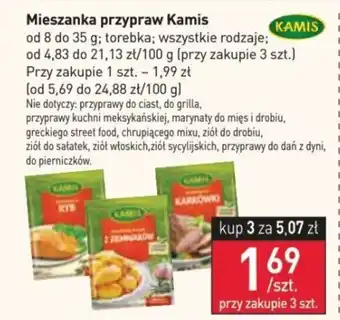 Stokrotka Mieszanka przypraw Kamis 8-35 g oferta