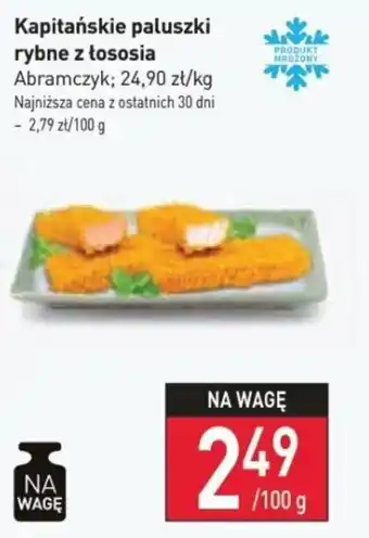 Stokrotka Kapitańskie paluszki rybne z łososia Abramczyk 100 g oferta