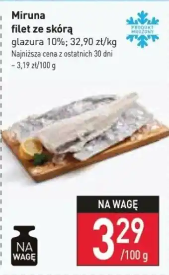 Miruna filet ze skórą 100 g