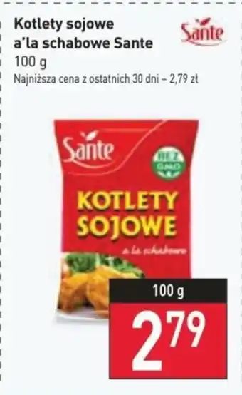Kotlety sojowe a'la schabowe Sante 100 g