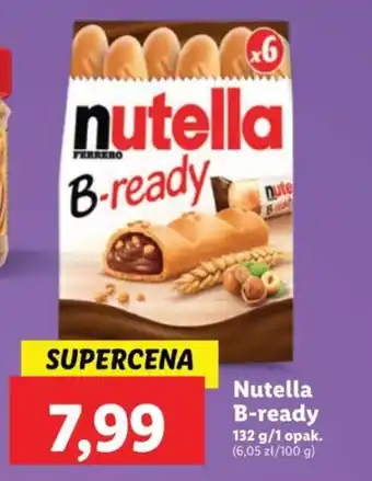 Lidl Nutella B-ready 132 g oferta
