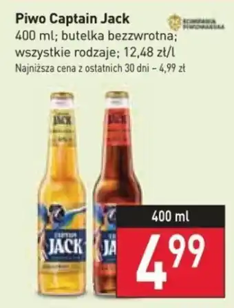 Stokrotka Piwo Captain Jack 400 ml oferta