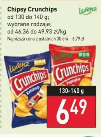 Stokrotka Chipsy Crunchips Lorenz 130-140g oferta