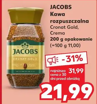 Kaufland JACOBS Kawa rozpuszczalna 200g oferta