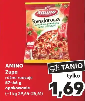 Kaufland AMINO Zupa 57-66 g oferta