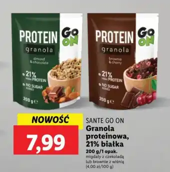 Granola proteinowa, 21% białka 200 g/1 opak.