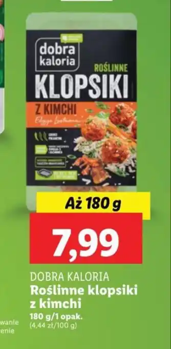 Roślinne klopsiki z kimchi 180 g
