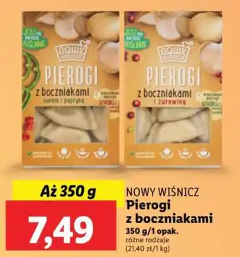Lidl Pierogi z boczniakami 350 g oferta