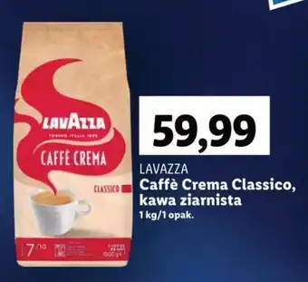 Lidl Caffè Crema Classico, kawa ziarnista 1 kg/1 opak. oferta