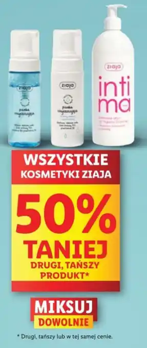 Lidl WSZYSTKIE KOSMETYKI ZIAJA oferta