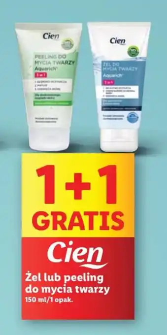 Lidl Żel lub peeling do mycia twarzy 150 ml/1 opak. oferta