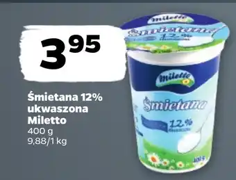 Netto Śmietana Miletto oferta