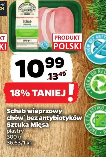 Netto Schab wieprzowy Sztuka Mięsa oferta
