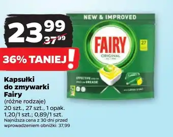 Netto Kapsułki do zmywarki Fairy oferta