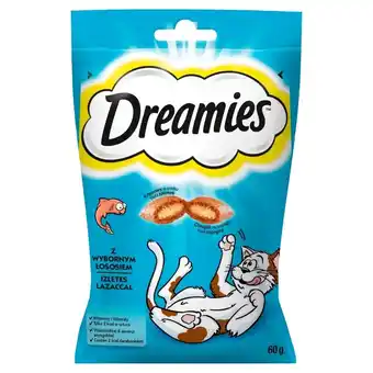 Netto Dreamies Karma uzupełniająca z wybornym łososiem 60 g oferta