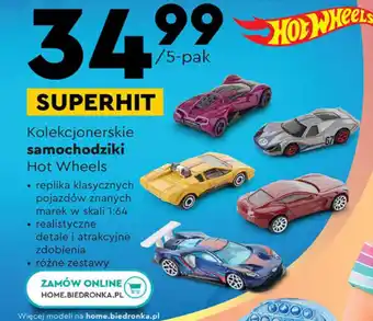 Biedronka Samochodziki Hot Wheels oferta