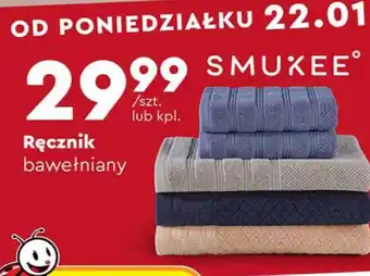 Biedronka Ręcznik Smukee oferta