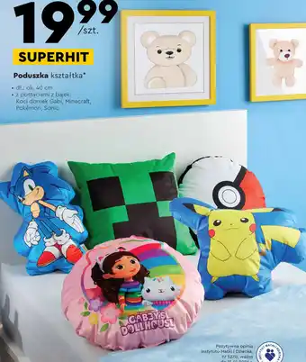Biedronka Poduszka Minecraft oferta
