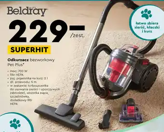 Biedronka Odkurzacz Beldray oferta