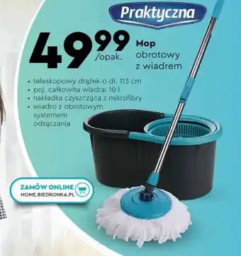 Biedronka Mop z wiadrem Praktyczna oferta
