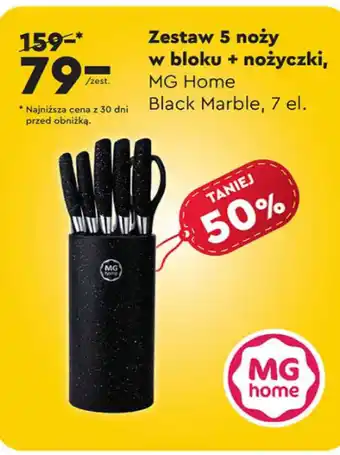 Biedronka Zestaw noży MG Home oferta