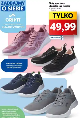Lidl Buty sportowe Komfort oferta