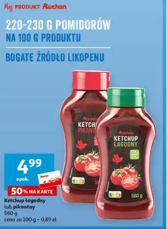 Auchan Ketchup Auchan oferta