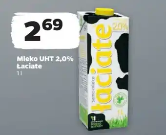 Netto Mleko UHT 2,0% Łaciate 1 L oferta