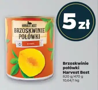 Netto Brzoskwinie połówki Harvest Best 820 g/470 g oferta