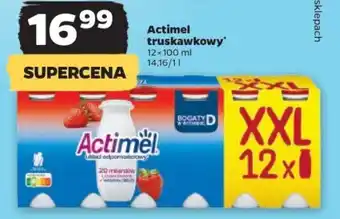 Netto Actimel truskawkowy 12x100 ml oferta