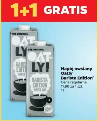 Netto Napój owsiany Oatly Barista Edition 1 L oferta