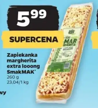 Netto Zapiekanka margherita extra looong SmakMAK 260 g oferta