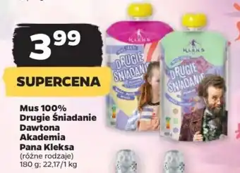 Netto Mus 100% Drugie śniadanie Dawtona Akademia Pana Kleksa 180 g oferta