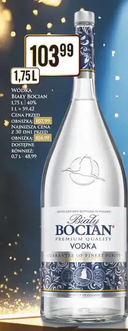 Dino Wódka Biały Bocian oferta