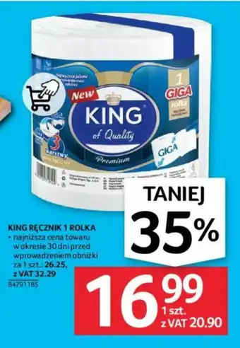 Selgros KING RĘCZNIK 1 ROLKA oferta