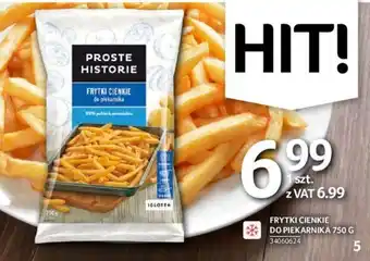 Selgros FRYTKI CIENKIE DO PIEKARNIKA 750 G oferta