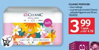 Selgros CLEANIC PODPASKI oferta