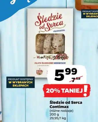 Netto Śledzie od Serca Contimax oferta