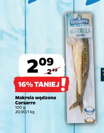 Netto Makrela wędzona Corsarro oferta