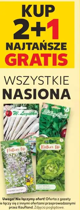 Kaufland WSZYSTKIE NASIONA oferta