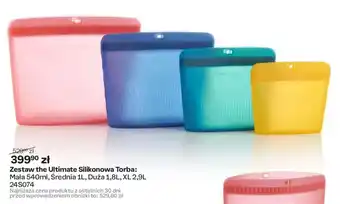 Tupperware Zestaw the Ultimate Silikonowa Torba oferta