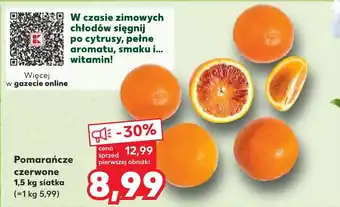 Kaufland Pomarańcze czerwone 1,5kg oferta