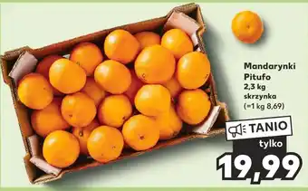 Kaufland Mandarynki Pitufo 2,3 kg oferta