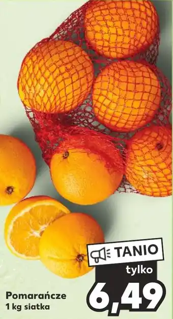 Kaufland Pomarańcze 1 kg oferta