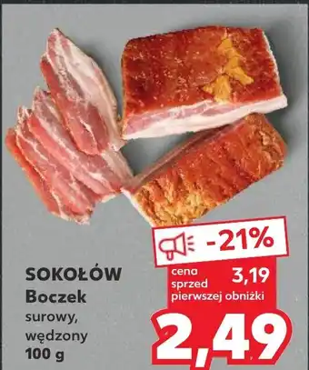 Kaufland SOKOŁÓW Boczek 100g oferta