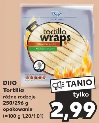 Kaufland DIJO Tortilla 250/296 g oferta