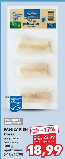 Kaufland FAMILY FISH Dorsz 300 g oferta